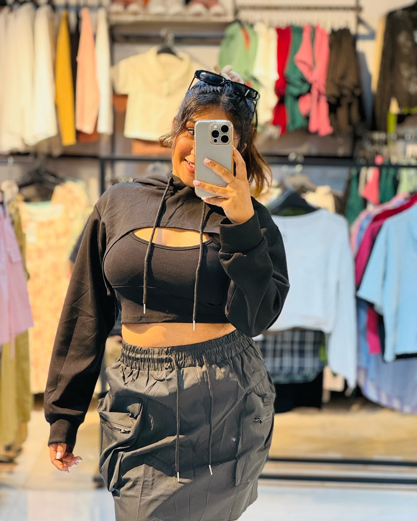 Oversized Printed Tee — alternate view