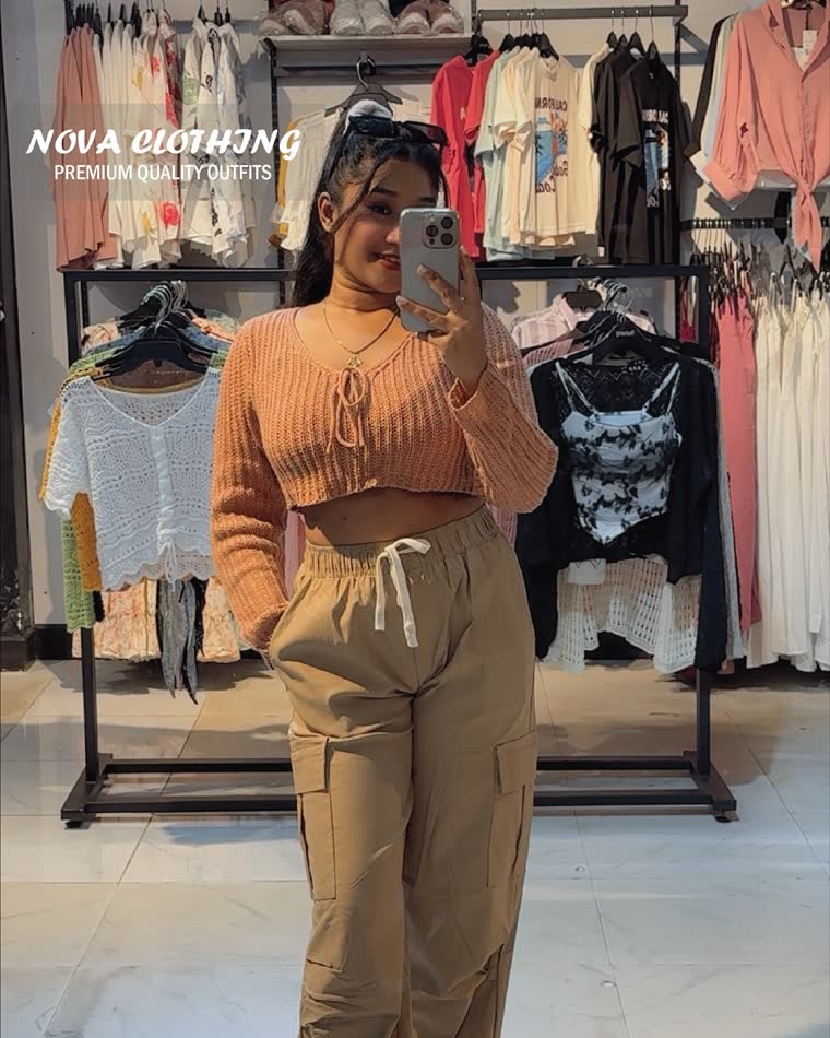 Wide Leg Cargo Pants